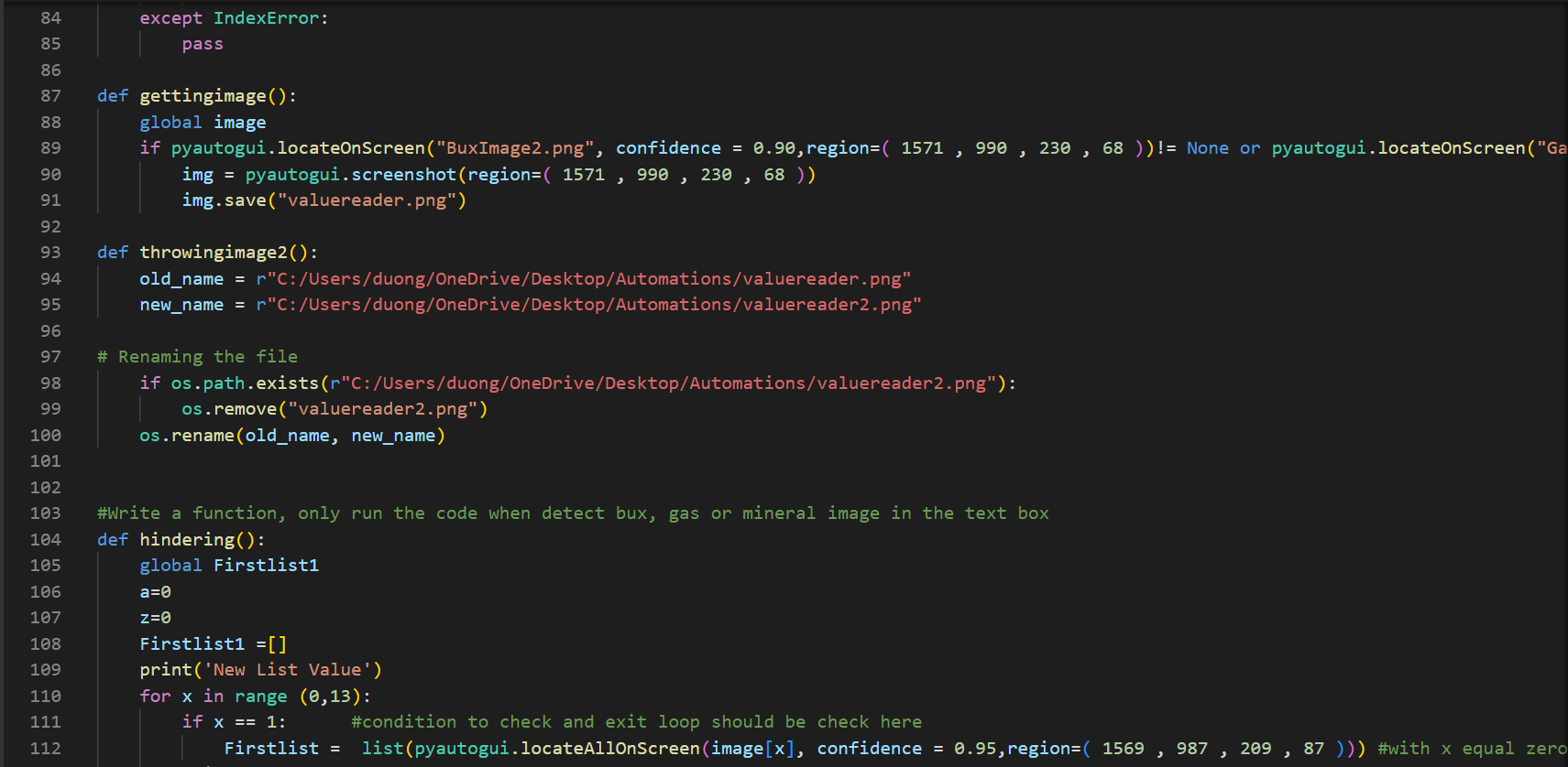 Code Screenshot